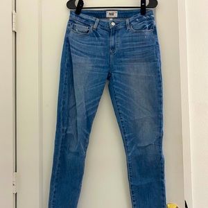 Light blue Paige skinny Jean size 29